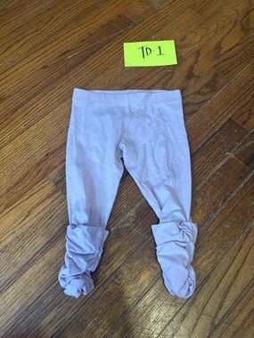 Matilda Jane Girls' Light Lavender Ruffle Hem Leggings